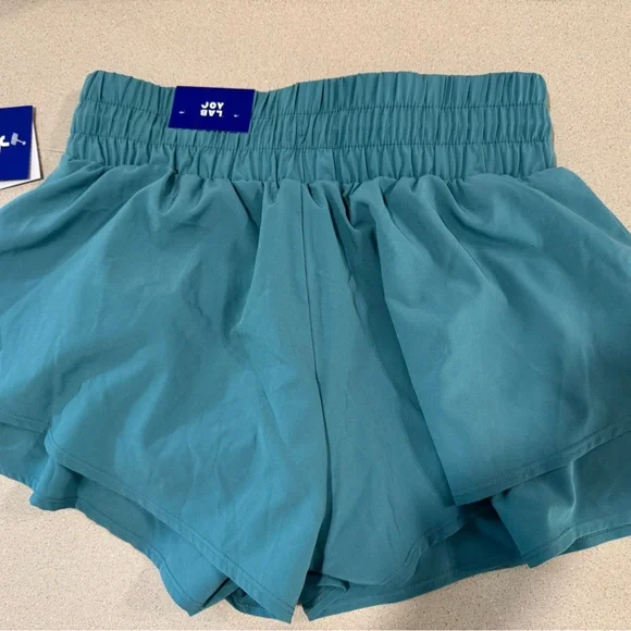 JoyLab High Waist Women Shorts in Teal small - Picture 8 of 9